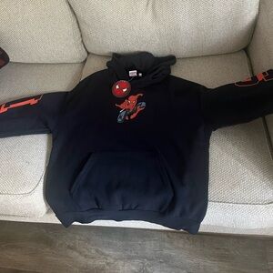 Black Spider-Man hoodie